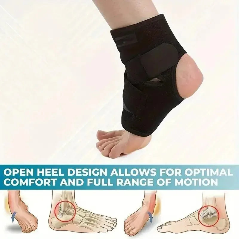 Wrapped Adjustable Ankle Protection Fitness Basketball Mountaineering Ankle Protection Cover Breathable Pressure Strap Oasis Select