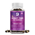 BEWORTHS 60PCS Night Time Fat Burnner Capsule for Women and Men Loss Weight Management Weight Slimming Tool Detox Burning Fat Oasis Select 60pcs 5bottles United States