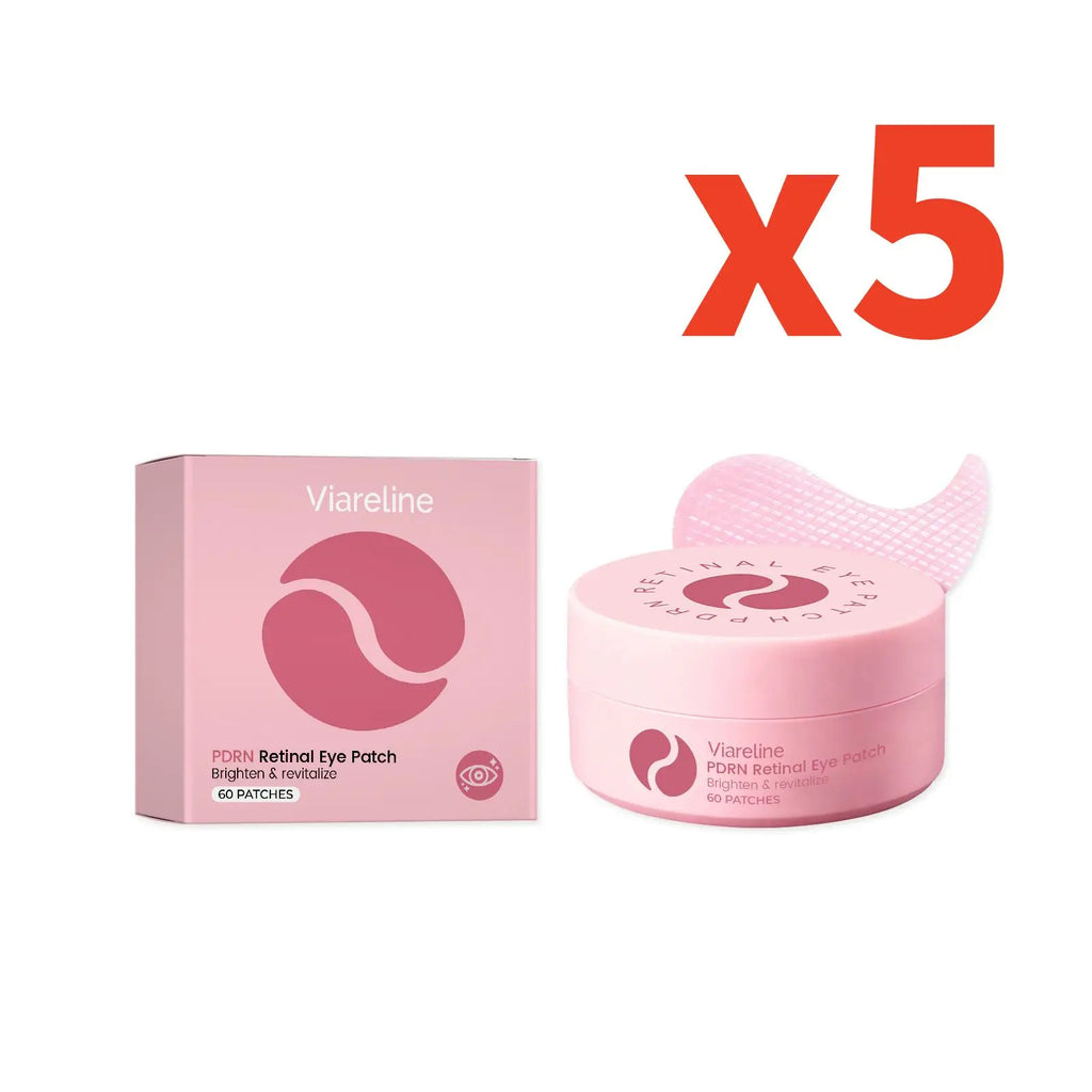 Brightening Moisturizing Eye Mask Deep Nourishing Reduce Dark Circle Repair Dryness Fit Eye Shape Hydrating Soothe Eyes Patches Oasis Select 60pcs x5 boxed