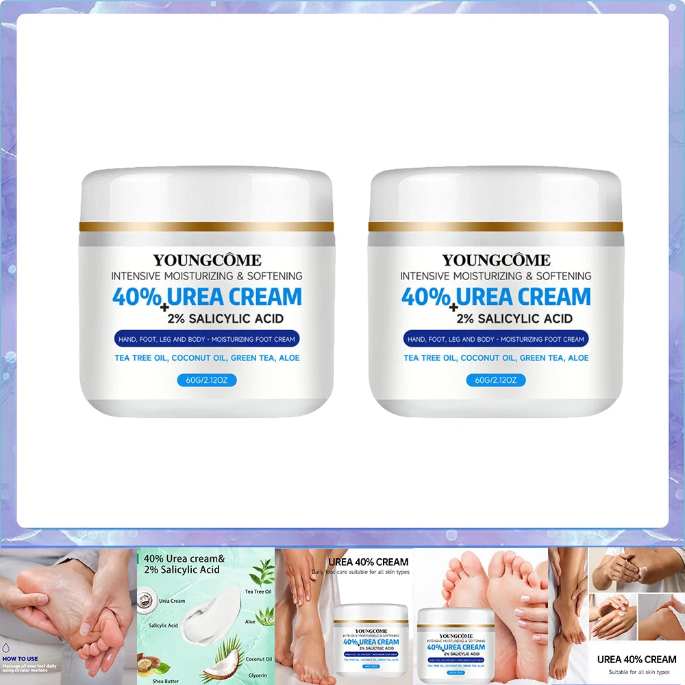 40% Urea Foot Cream + 2% Salicylic Acid | Callus & Heel Care