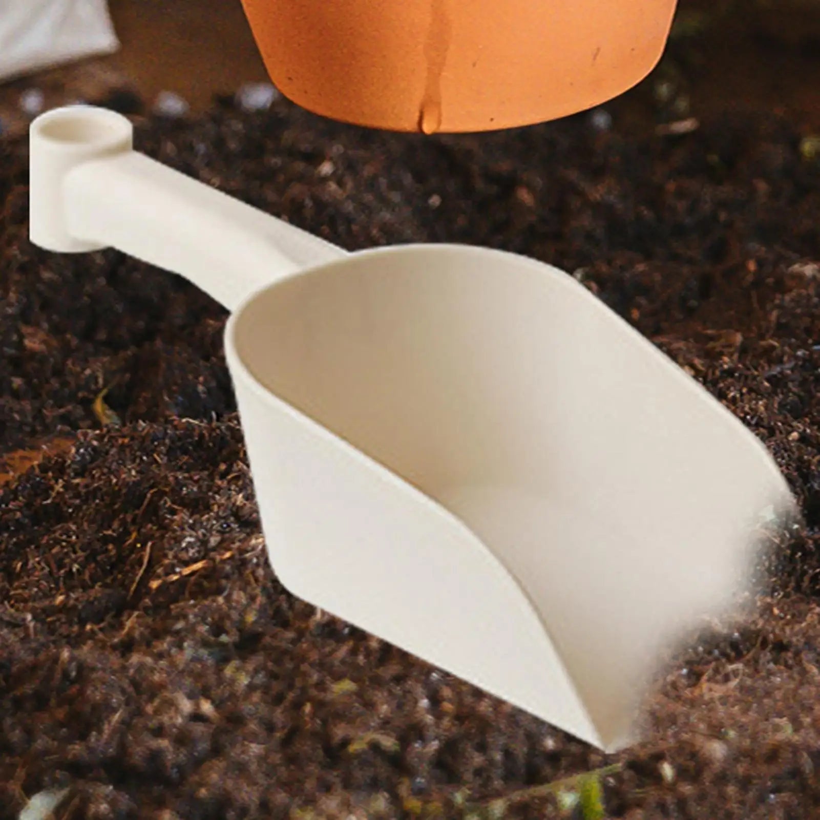 Multi-Function Garden Scoop Plastic Soil Shovel Spoons Handy Garden Scoop For Soil Compost Planting Re-Potting Digging Tools Oasis Select