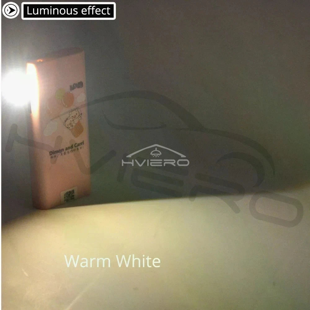HVIERO Mini USB LED Night Light Touch Dimmer – Warm White