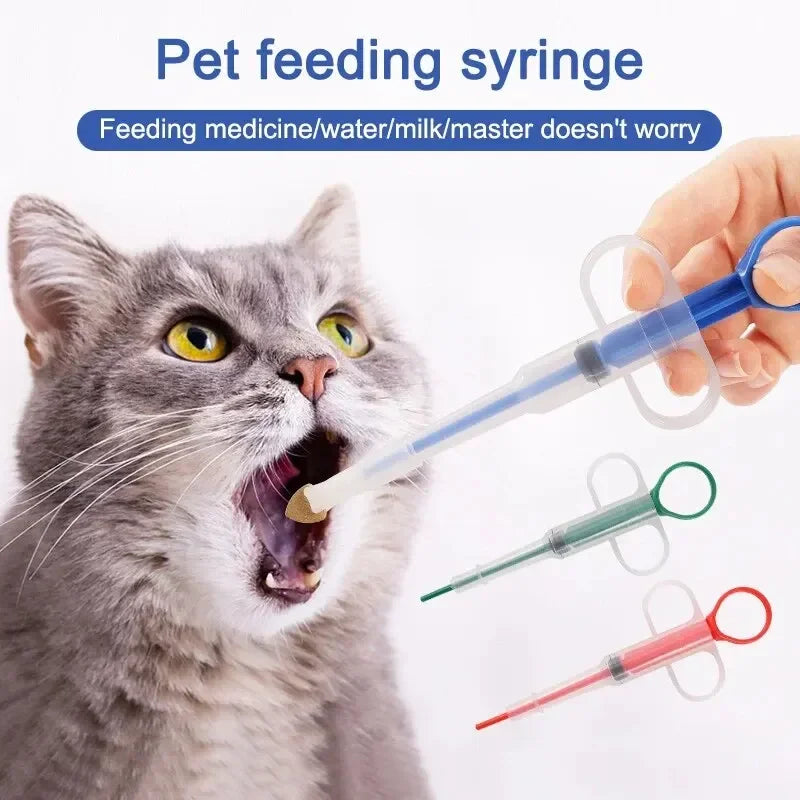 Pet Medication Dispenser, Pressing Feeding Stick for Cats and Dogs, Eating Pills, Pills, Medication Artifacts, Pet Sickness Care Oasis Select