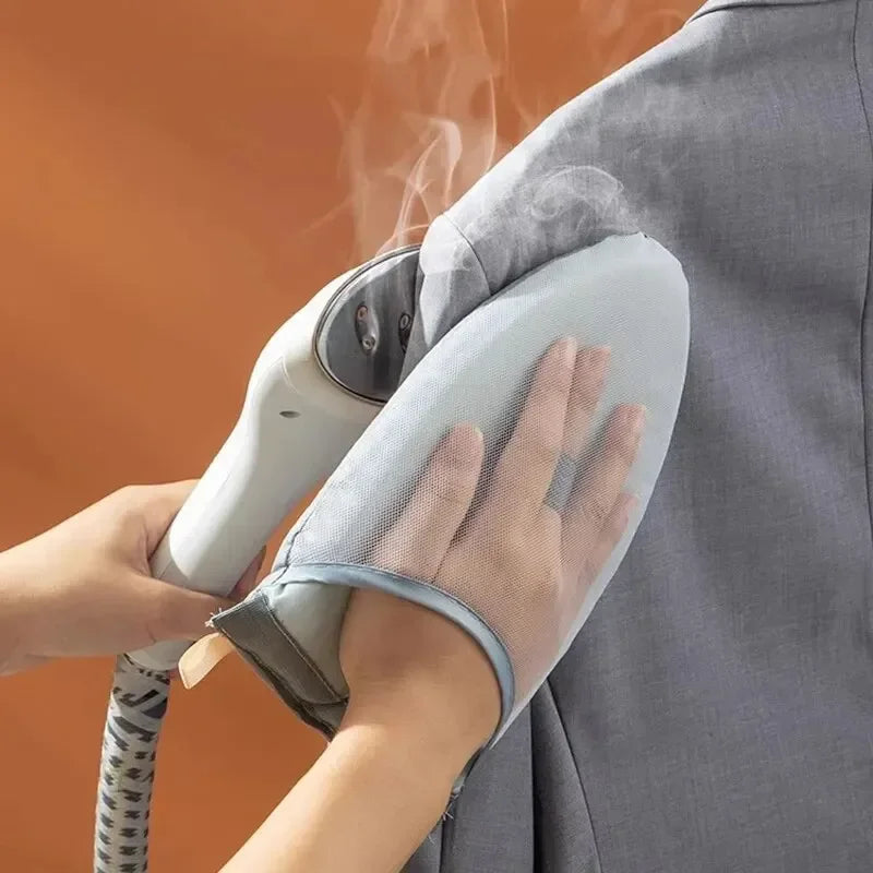 1Pc Fabric Handheld Ironing Board Ironing Board Small Home Ironing Gloves Anti Ironing Household Insulated Handheld Ironing Tray Oasis Select