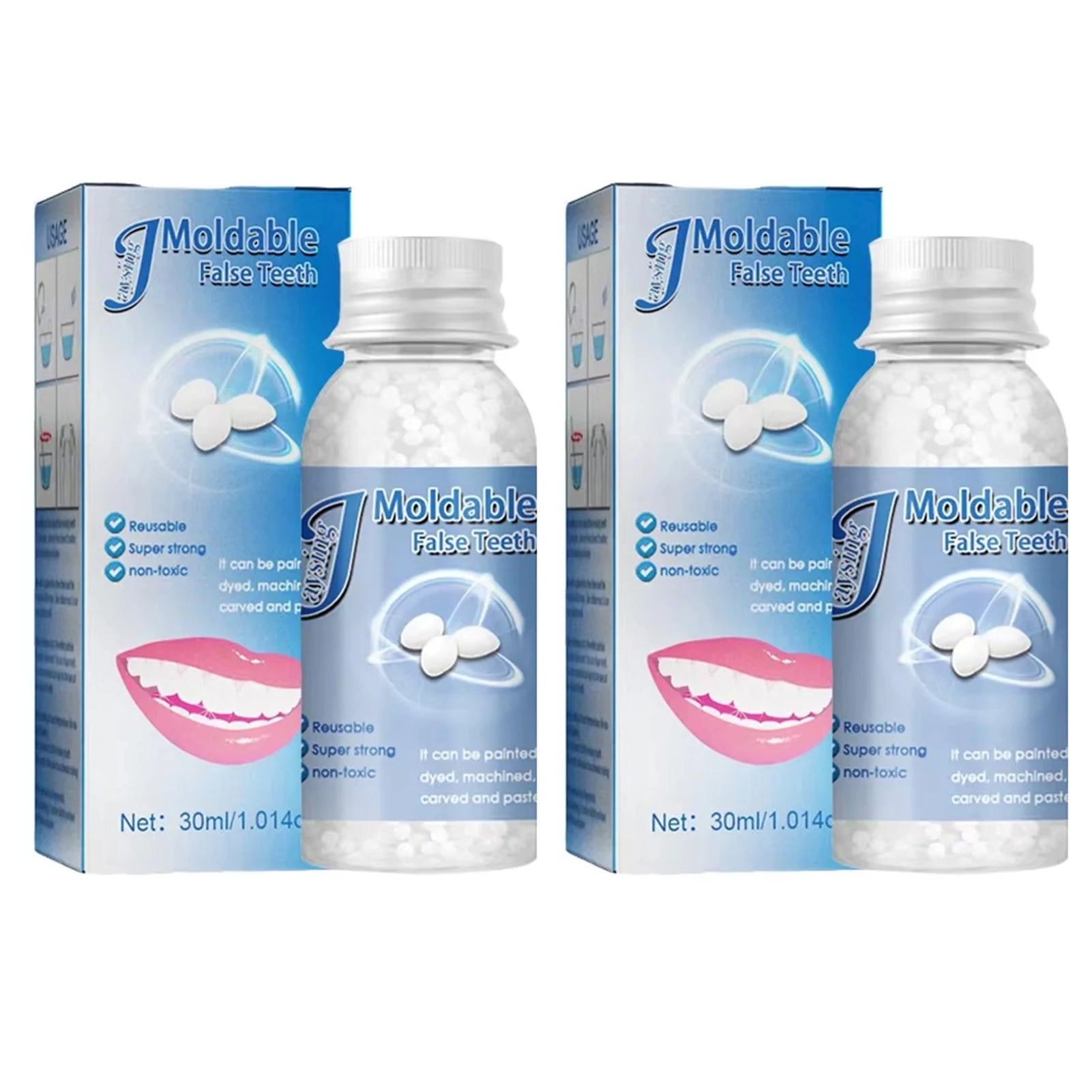 Temporary Tooth Repair Kit – DIY Moldable Filling & Gap Fix