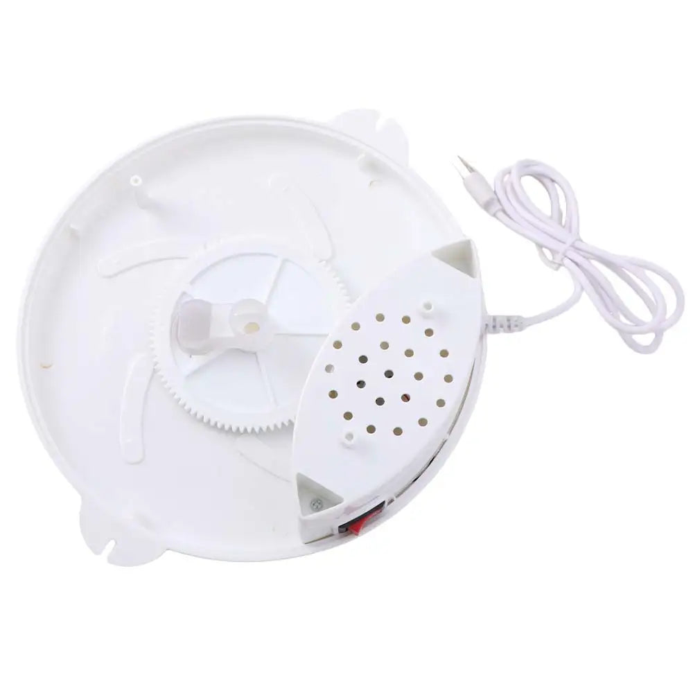 Practical USB Automatic Flycatcher Electric Silent Operation Pest Reject Control Repeller Efficient Insect Trap Restaurant Oasis Select