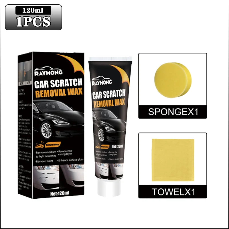 Car Scratch Remover Paint Care Tools Auto Swirl Remover Scratches Repair Polishing Auto Body Grinding Compound Anti Scratch Wax Oasis Select 1PC