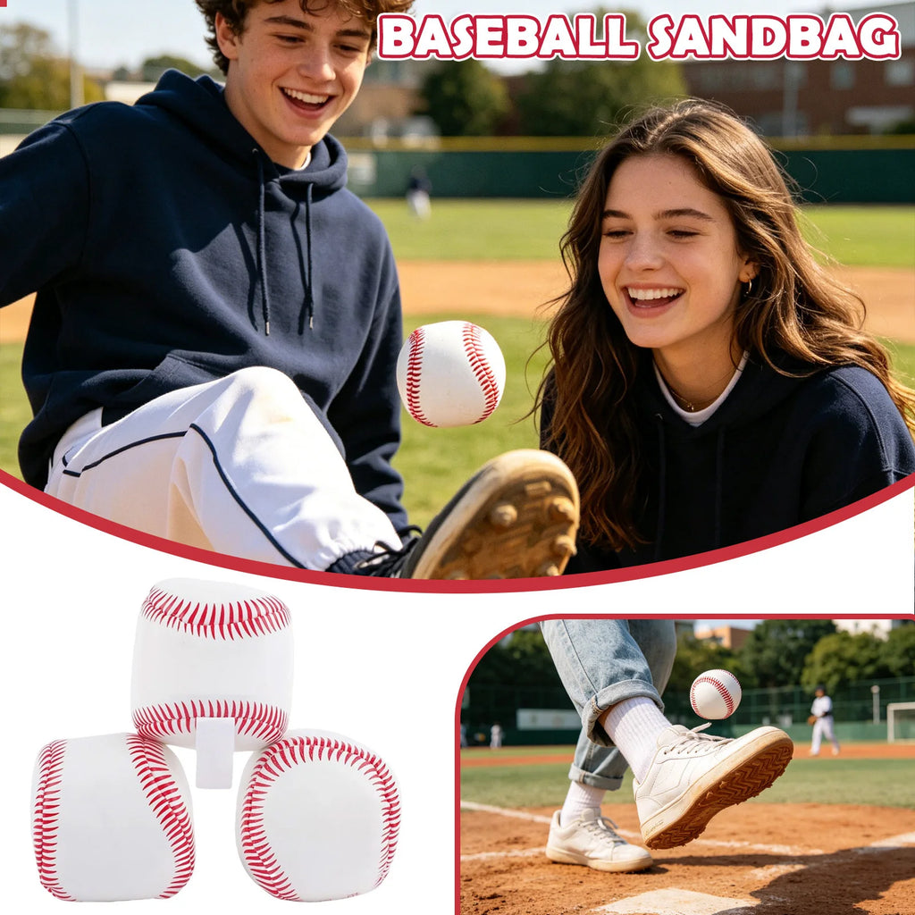 Kids Baseball Sandbag Ball – Soft Outdoor Throwing Toy Soft Throwing Toy Oasis Select 1PC One Size