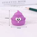 1pcs Creative Mini Cute Poop Pencil Sharpener for Elementary School Students Convenient Pencil Sharpener Children's Reward Gift Oasis Select PURPLE