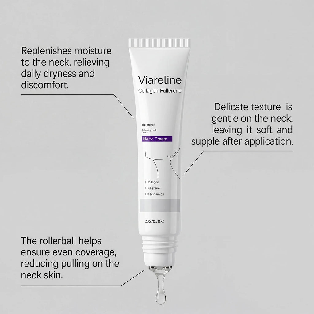 Collagen Neck Firming Cream Deep Hydration Moisturize Anti-Aging Anti-Wrinkle Tighten Smooth Fine Lines Lifting Neck Care Cream Oasis Select