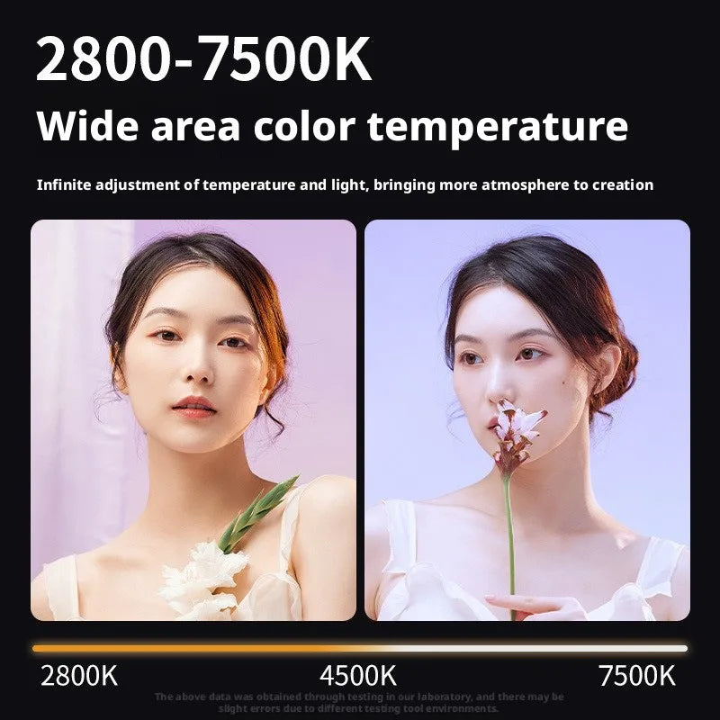 SHINEKNOT RGB COB Fill Light | Portable Handheld Photography Lamp