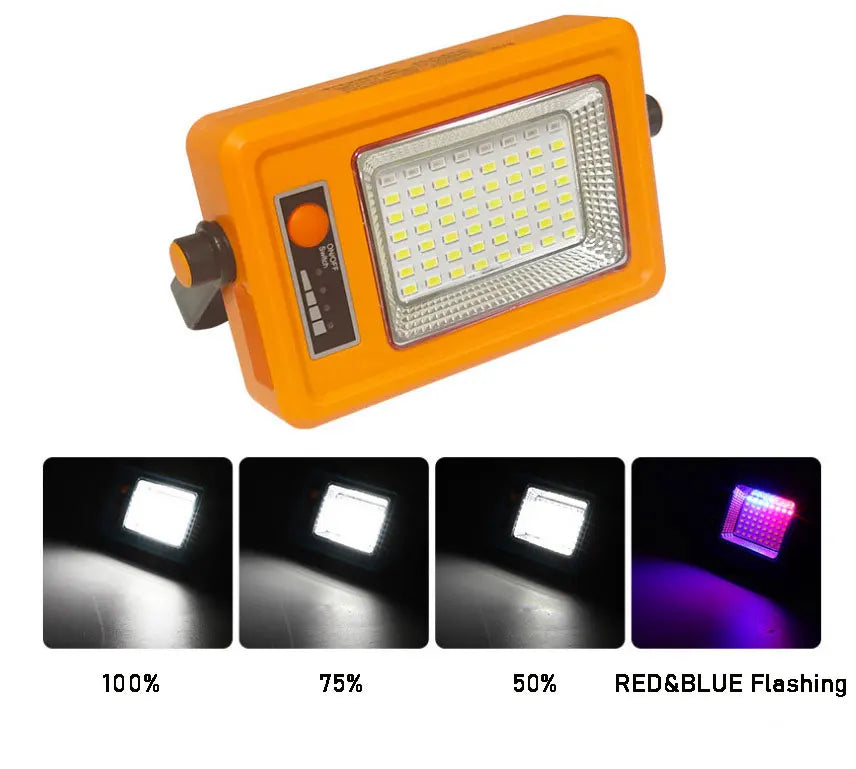 56 LED Solar USB Camping Lantern – Waterproof Portable Work Light