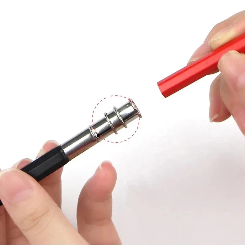 1/3/5pcs Double/Single Head Pencil Extender Pencil Extender Pencil Sleeve Connector Sketch Student Writing Pencil Extension Rod Oasis Select