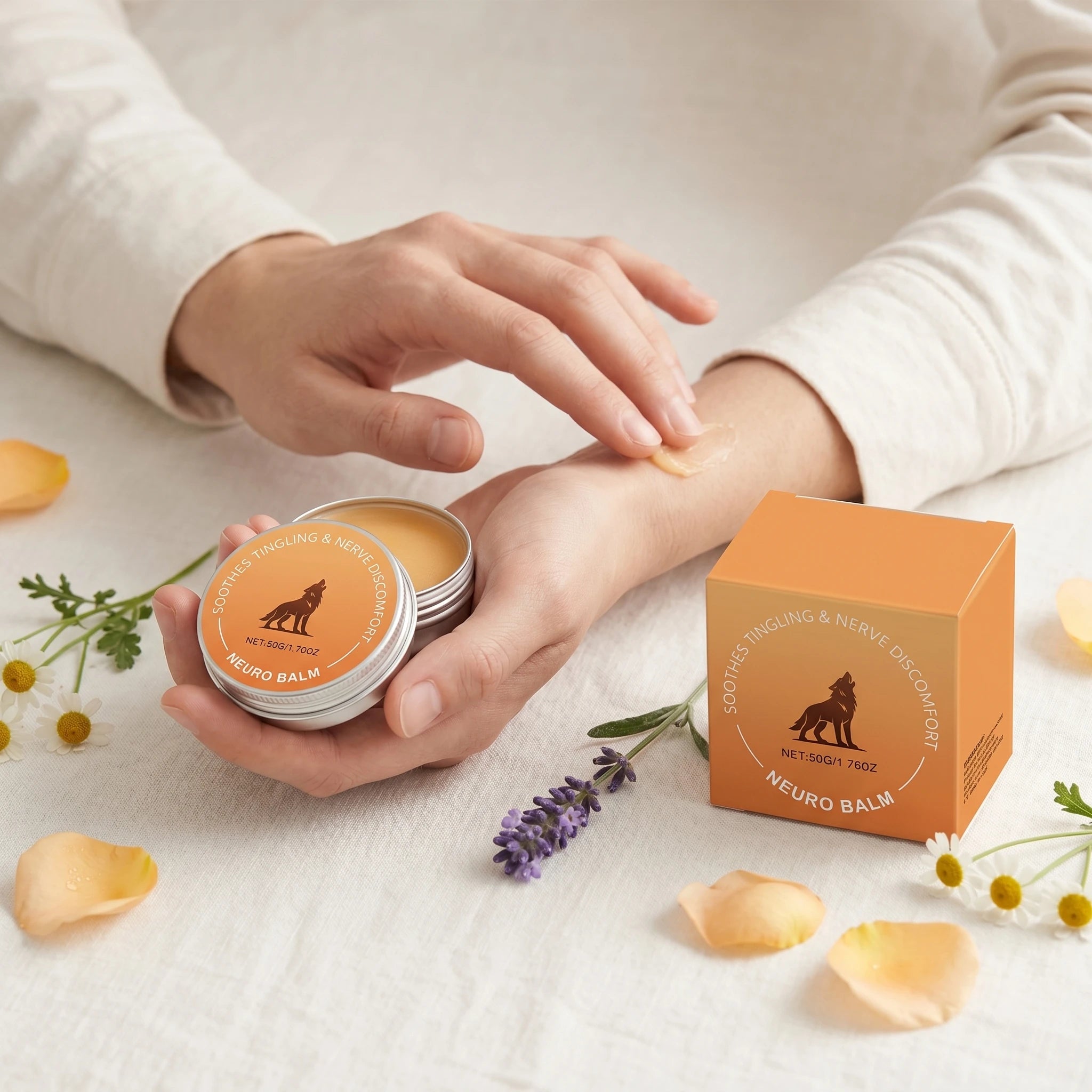 Herbal Nerve Relief Balm – Joint & Muscle Soothing Ointment Joint Relief Balm Oasis Select