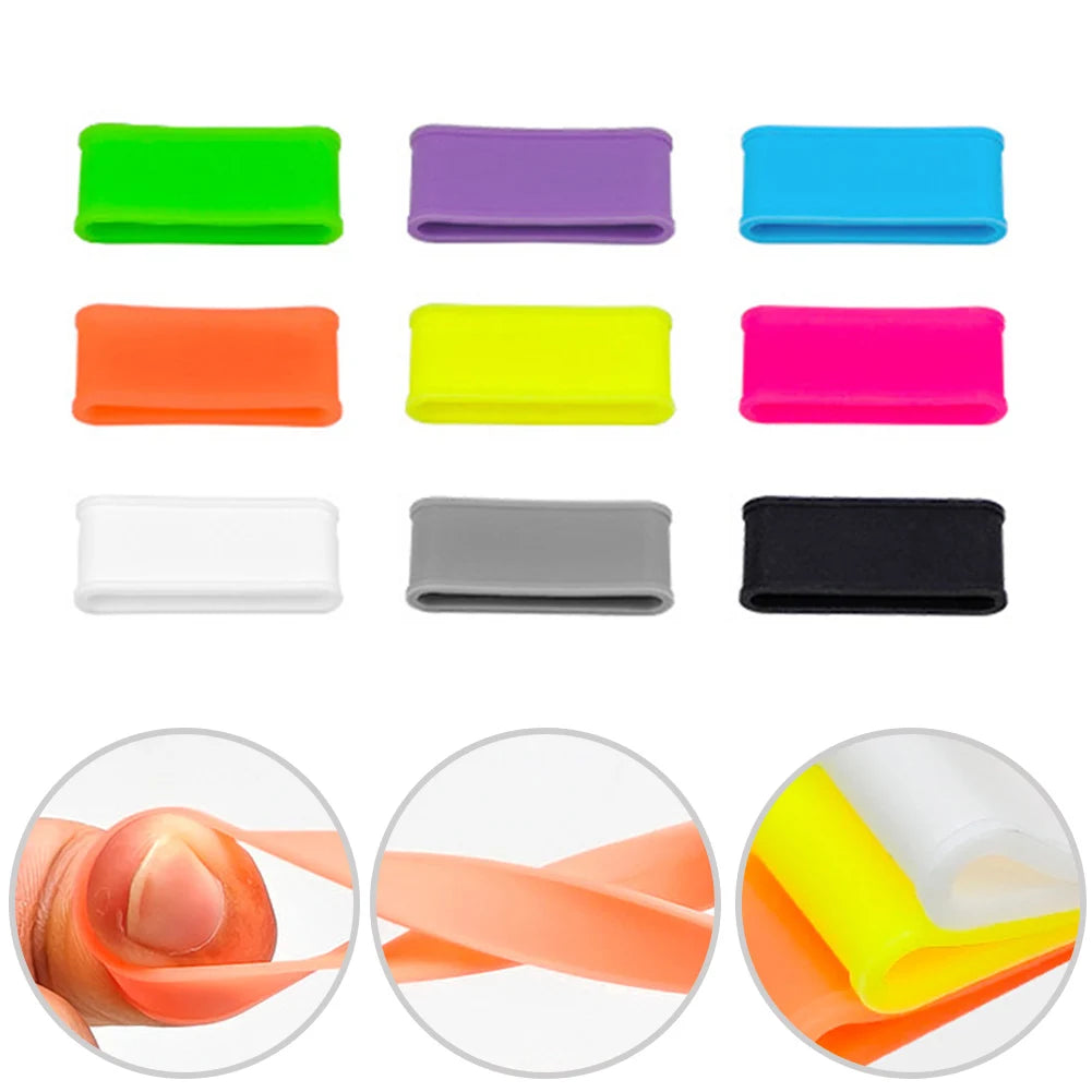 9pcs Pickleball Paddle Racket Grip Bands Tennis Racquet Secures Anti-slip Silicone Overgrip Ring Comfort Grip Strap Oasis Select