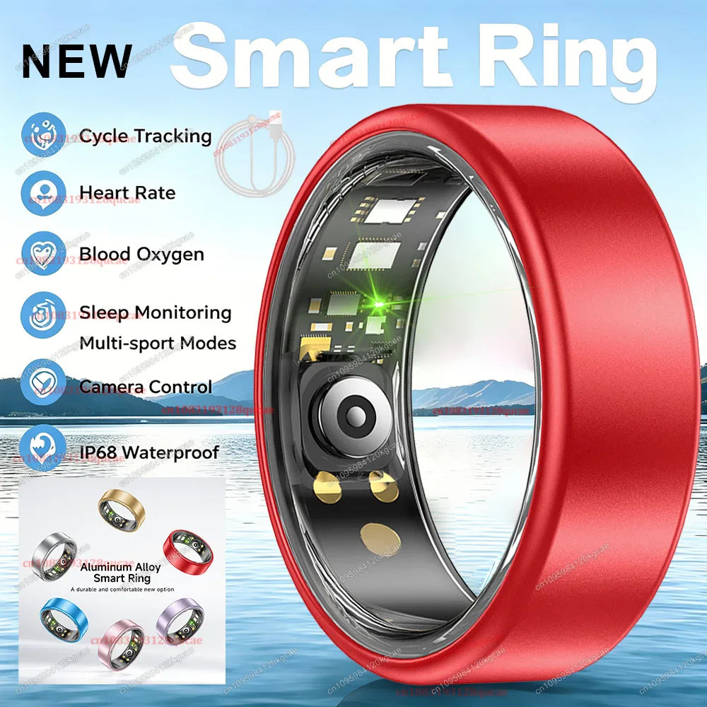 Ola Esporte Smart Ring | Heart Rate, SpO₂ & Sleep Tracker