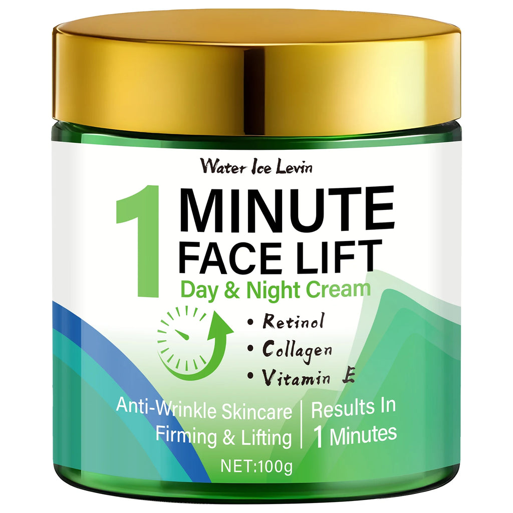 Minute Face Lift Day & Night Cream with Retinol & Collagen for Instant Firming & Deep Moisture. Oasis Select WHITE 100g