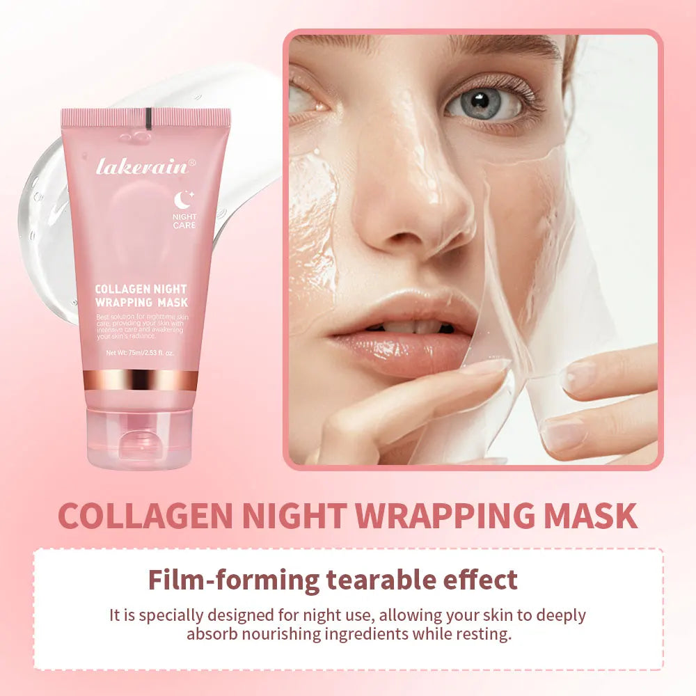 Skincare Koreans Originales Deep Collagen Mask Peel Off Mask Facial mask soluble collagen hydration tightening Night cream skin Oasis Select