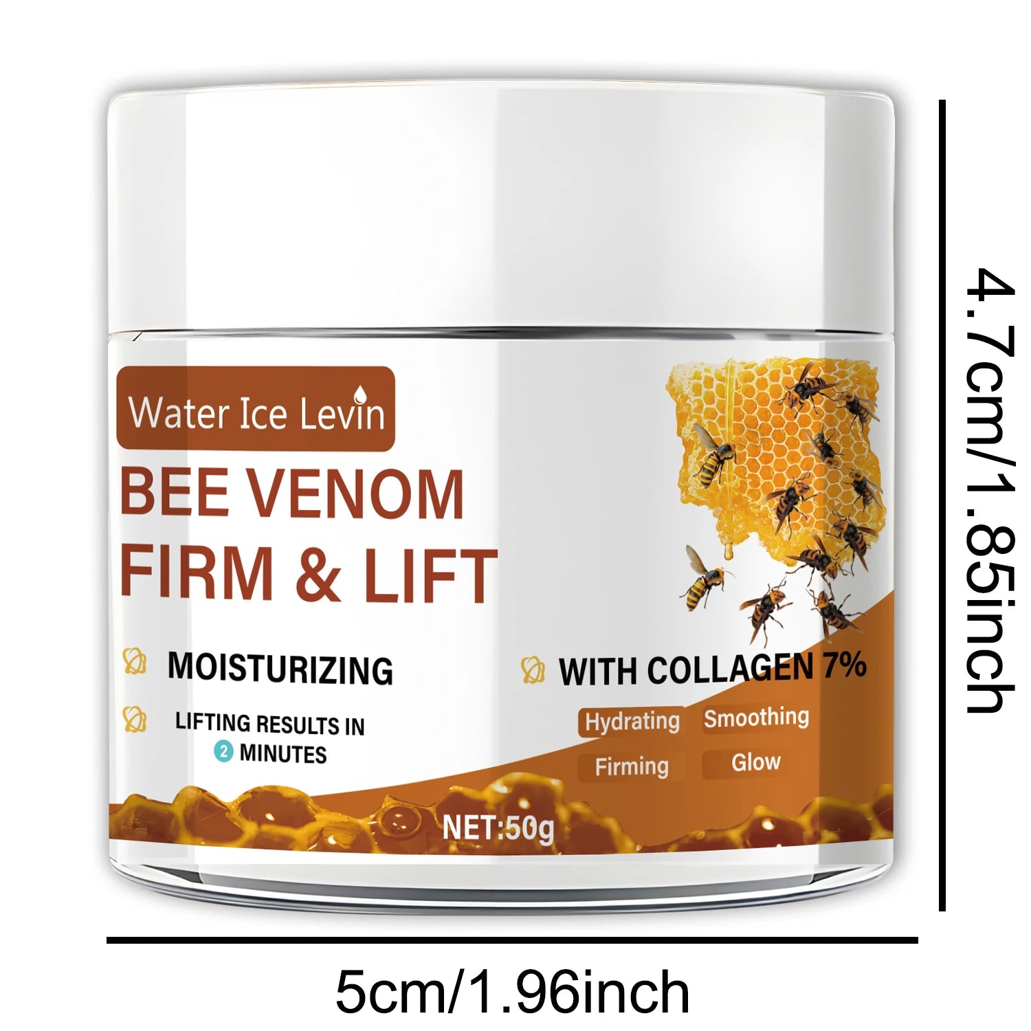 Bee Venom Facial Lifting Cream 50g – Collagen & Retinol Anti-Aging Face Cream Oasis Select