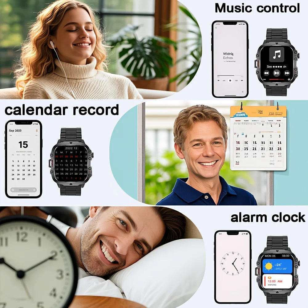 ERUN Full Touch Smart Watch – Multi-Sport, Calls & Voice