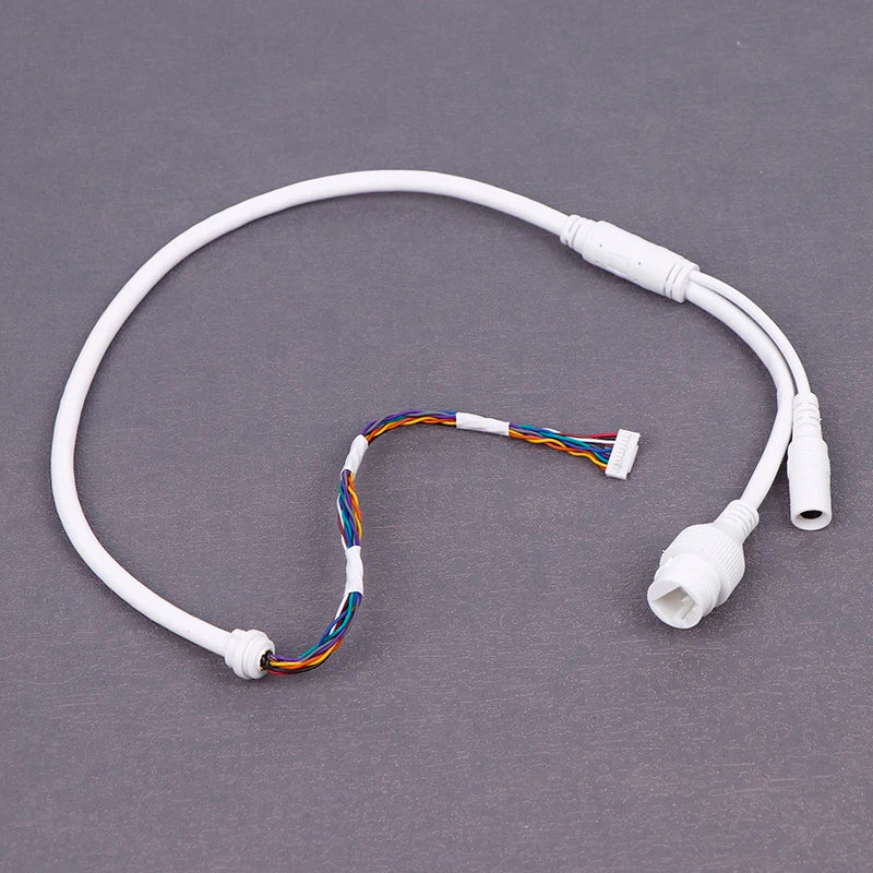 Camera Tail Cable Ethernet Lan Cable PoE RJ45 Network Cable 10 Pin 10 Core For IP Camera Oasis Select