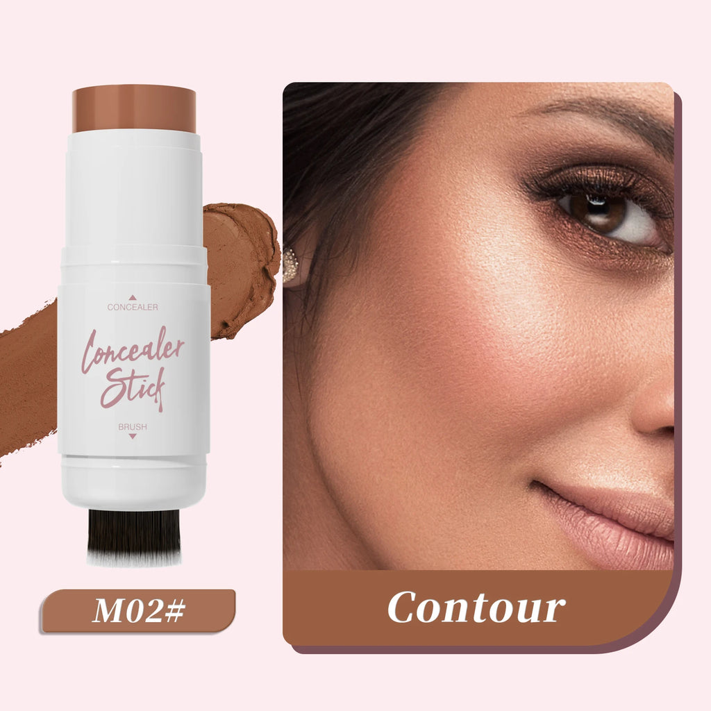 Hello Kiss Double-Ended Highlighter & Contour Stick | Waterproof
