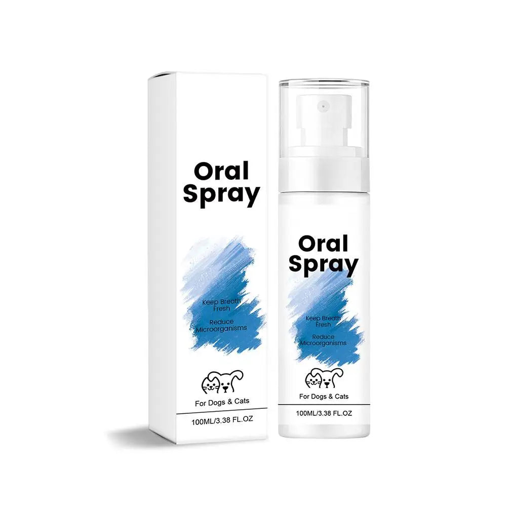 Professional Pet Breath Spray 1/2/3 BOX for Bad Breath Dog Cat Oral Hygiene Cleaner Fresh Scent Gum Protection Plaque Oasis Select A