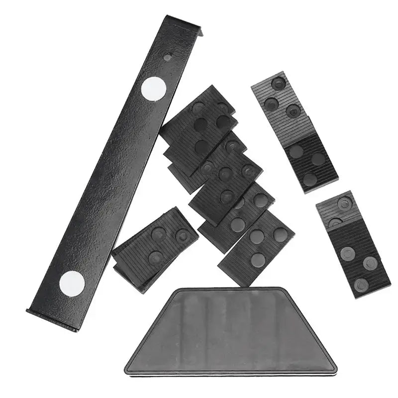 LIKE WISH Wood Laminate Flooring Installation Tool Floor Fitting Kit With 20Pcs Spacers Flooring Tool Set Oasis Select Black