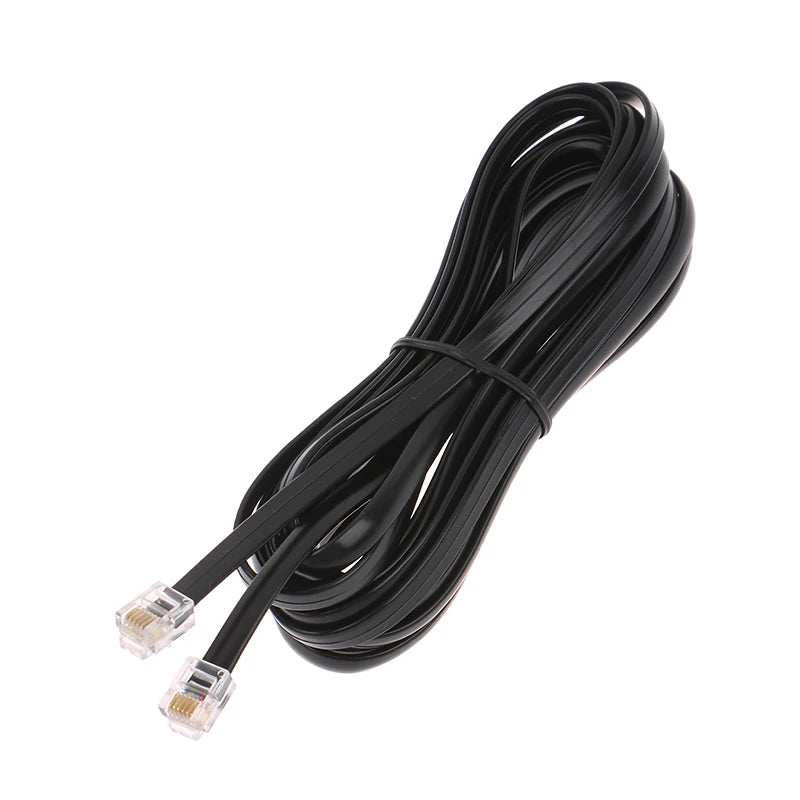 RJ12 6P6C ST-4 Autoguide Cable for iOptron IEQ30 IEQ45 | 0.5–5m