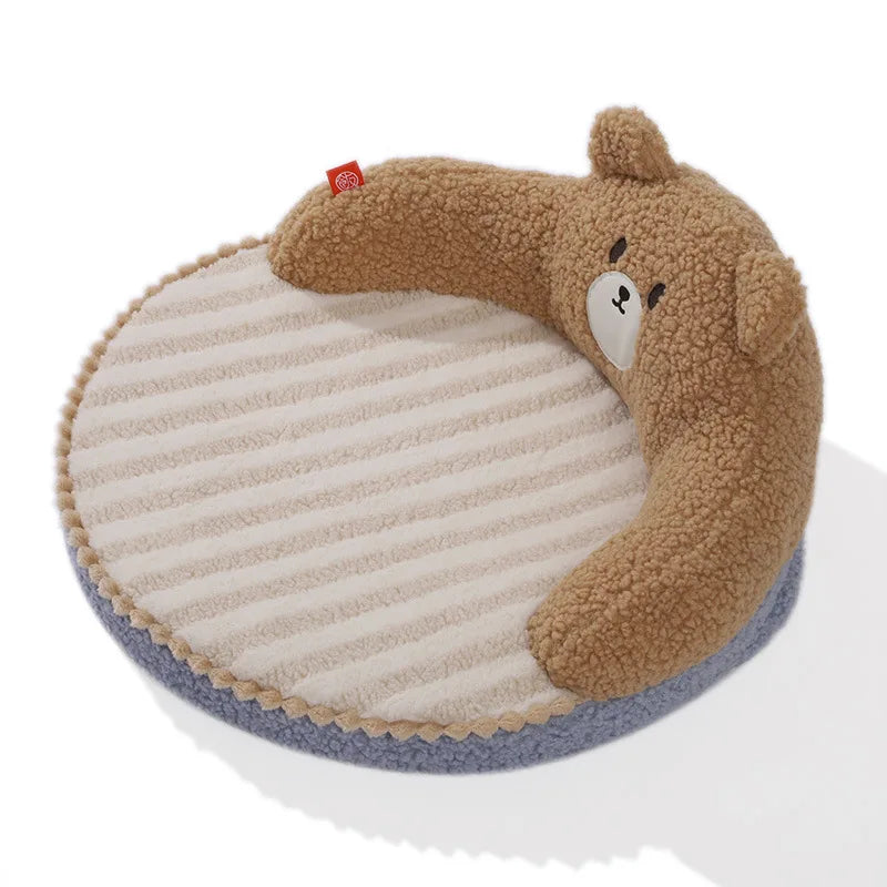 All-Season Cat Bed Warm Winter Pet Bed Kitten Sleeping Nest Cat Mat Kitty Supplies Cat Bed Oasis Select
