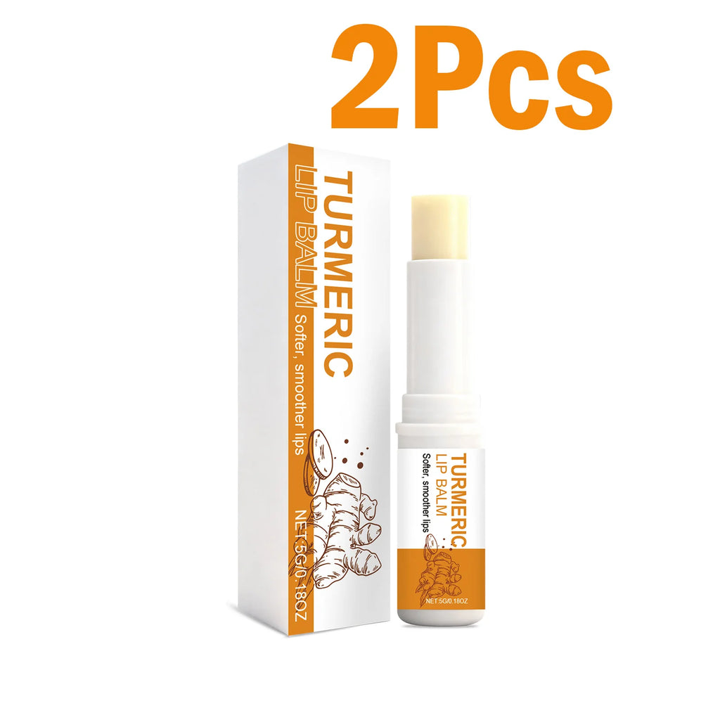 Hoygi Turmeric Lip Balm – Moisturizing & Dark Lip Lightening Turmeric Lip Balm Oasis Select 2 x 5g Boxed