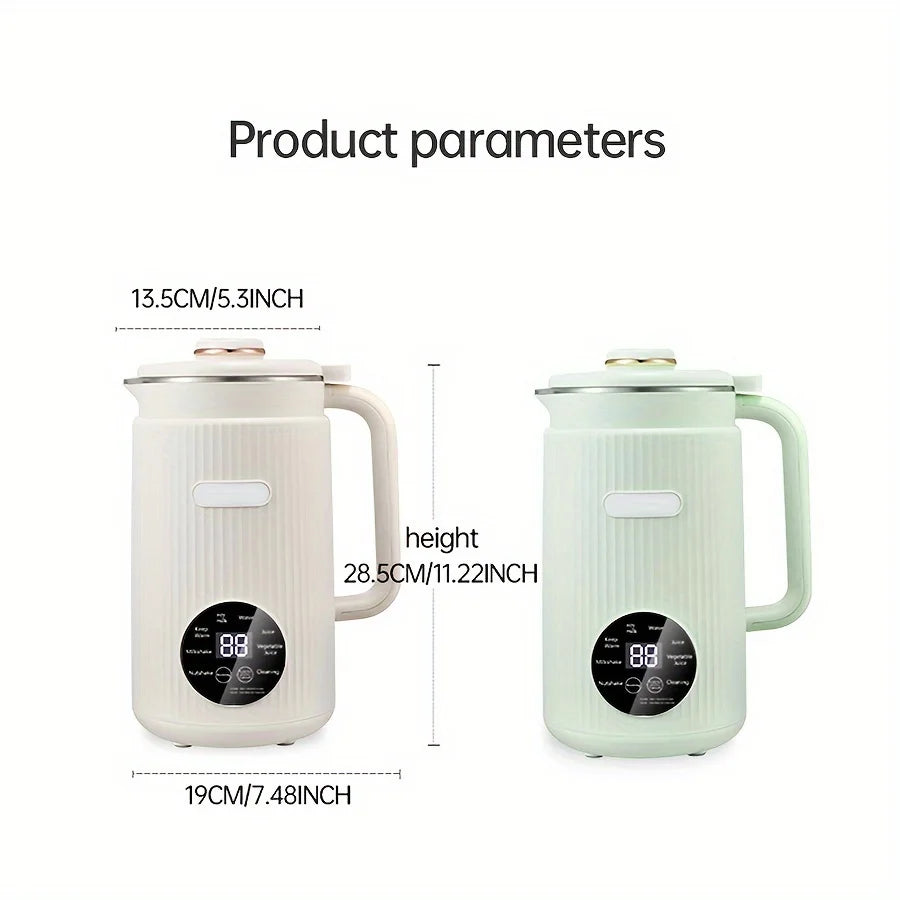 Blender with Heating Function Soybean Milk Maker - Wall Breaking Technology for Easy Nutritious Beverage Preparation at Home Oasis Select
