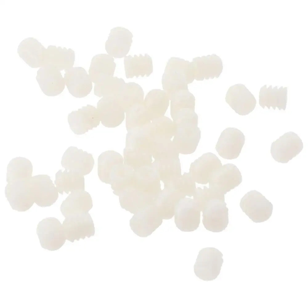 Portable White 0.34"x0.39" Plastic Dowels Practical Hinge Dowel Inserts Bathroom Kitchen Cabinet Door Screw Dowel Inserts Oasis Select