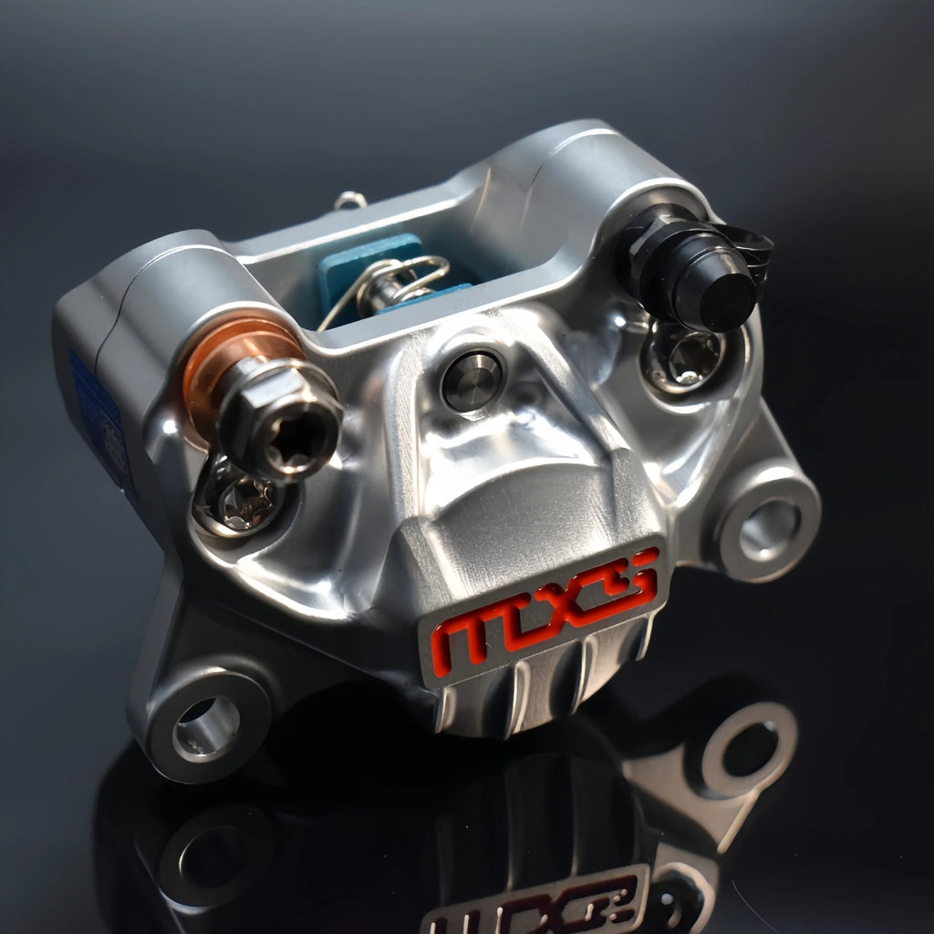 Magic Weapon Master MXS Track Edition Little Crab 84MM Lock Point Used for Motorcycle Rear Wheel Braking Oasis Select Silver