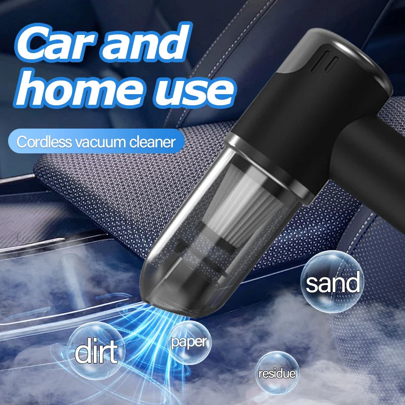 GUOHE 3-in-1 Cordless Handheld Vacuum – Car & Home