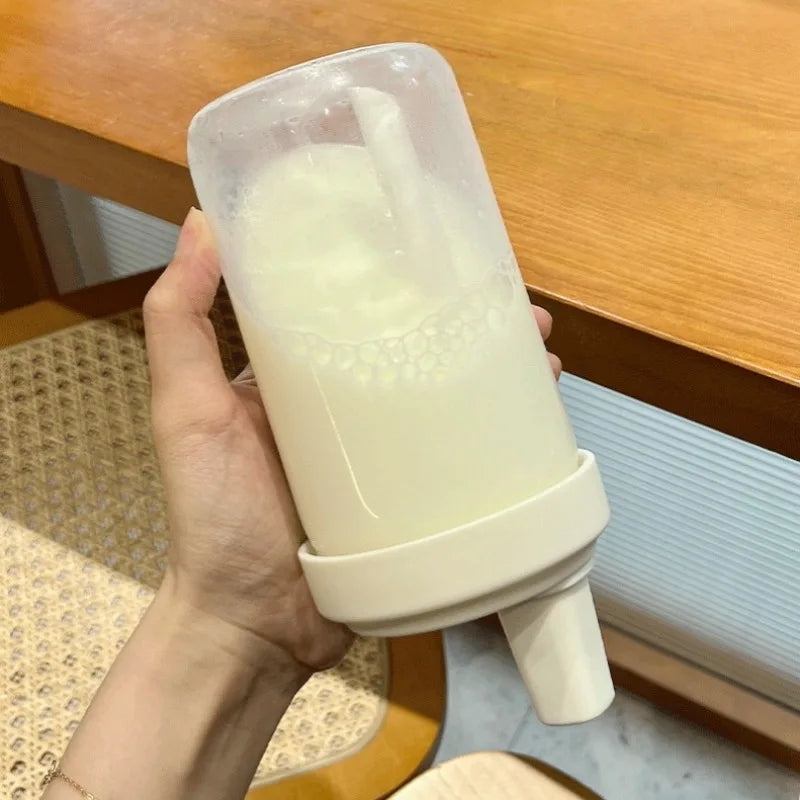 500/800ML Large-capacity Straw Cup, Food-grade Transparent PP Material,Portable Ins Style Water Cup, Juice Milk Tea Cup Oasis Select