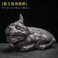 New Large Ceramic Kung Fu Tea Set Decoration Purple Clay Tea Pet Decoration Boutique Purple Clay Pixiu Tea Play Can Raise Tea Oasis Select Tyrant Unicorn Pixiu