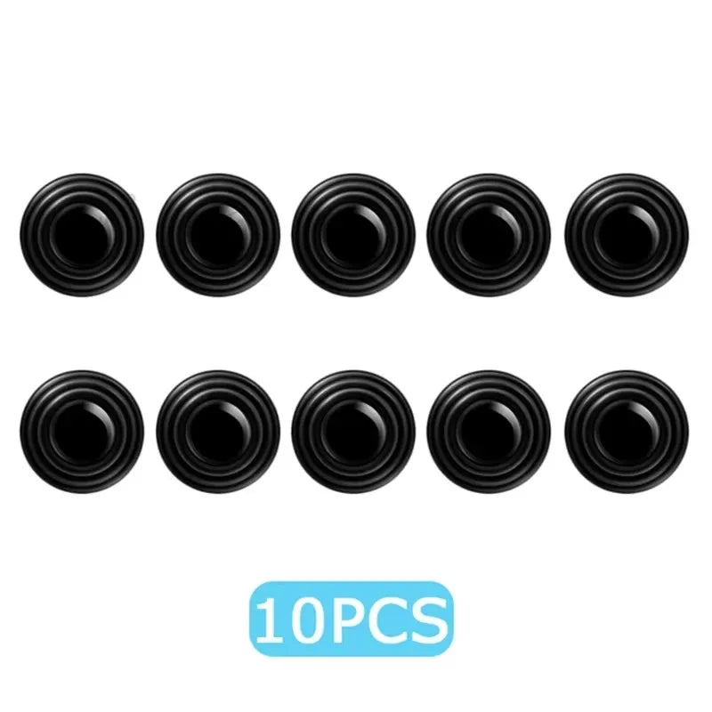 10/30/50pcs Car Door Anti-Shock Pad Door Shock Absorbing Gasket Trunk Sound Insulation Pad Shockproof Thickening Cushion Sticker Oasis Select 10pcs without logo