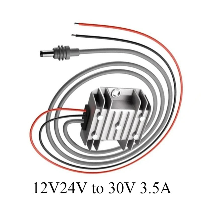 Starlink 12V24V TO 30V 3.5A Boost Power Supply 12V/24V to 57V 4.5A Step Up DC Converter 9-28V DC Regulator for Solar Panels Oasis Select 12V24V to 30V 3.5A
