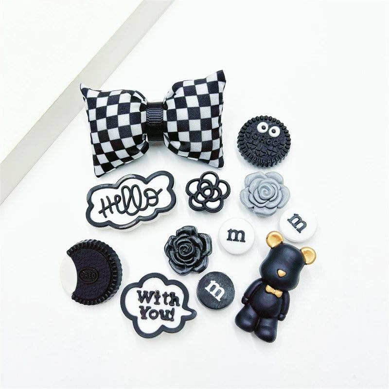 Fashion Shoe Accessory Set, decorative shoe buckles, removable, suitable for sandals and flip-flops. Oasis Select DS-061