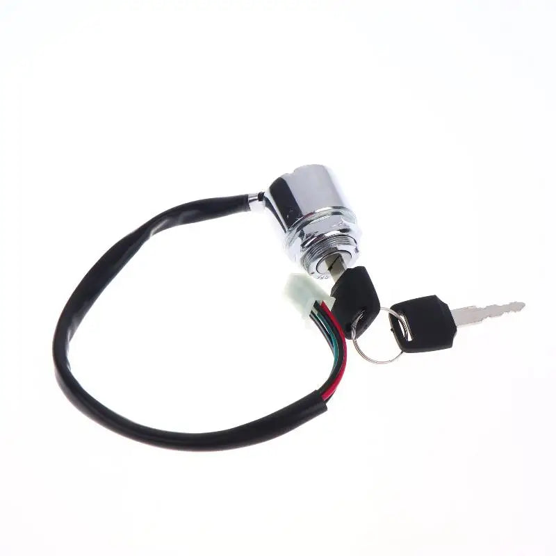 Universal Motorcycle 4 Wire 2 Position Ignition Switch Waterproof Electric Door Lock Electric Start Motorcycle Ignition Switch Oasis Select