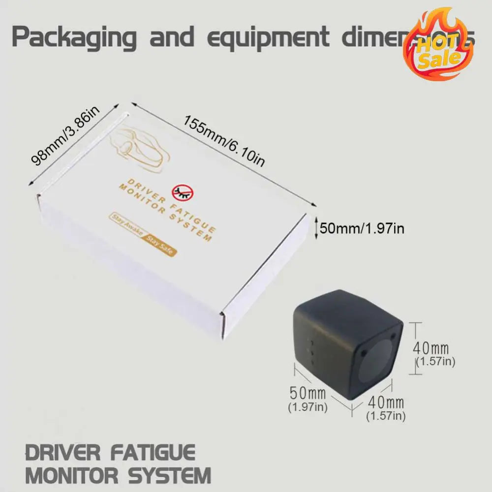 Car Fatigue Warning Alarm Device Pupil Recognition Fatigue Driving Warning Device Face Recognition Head Up Driving Safe System Oasis Select