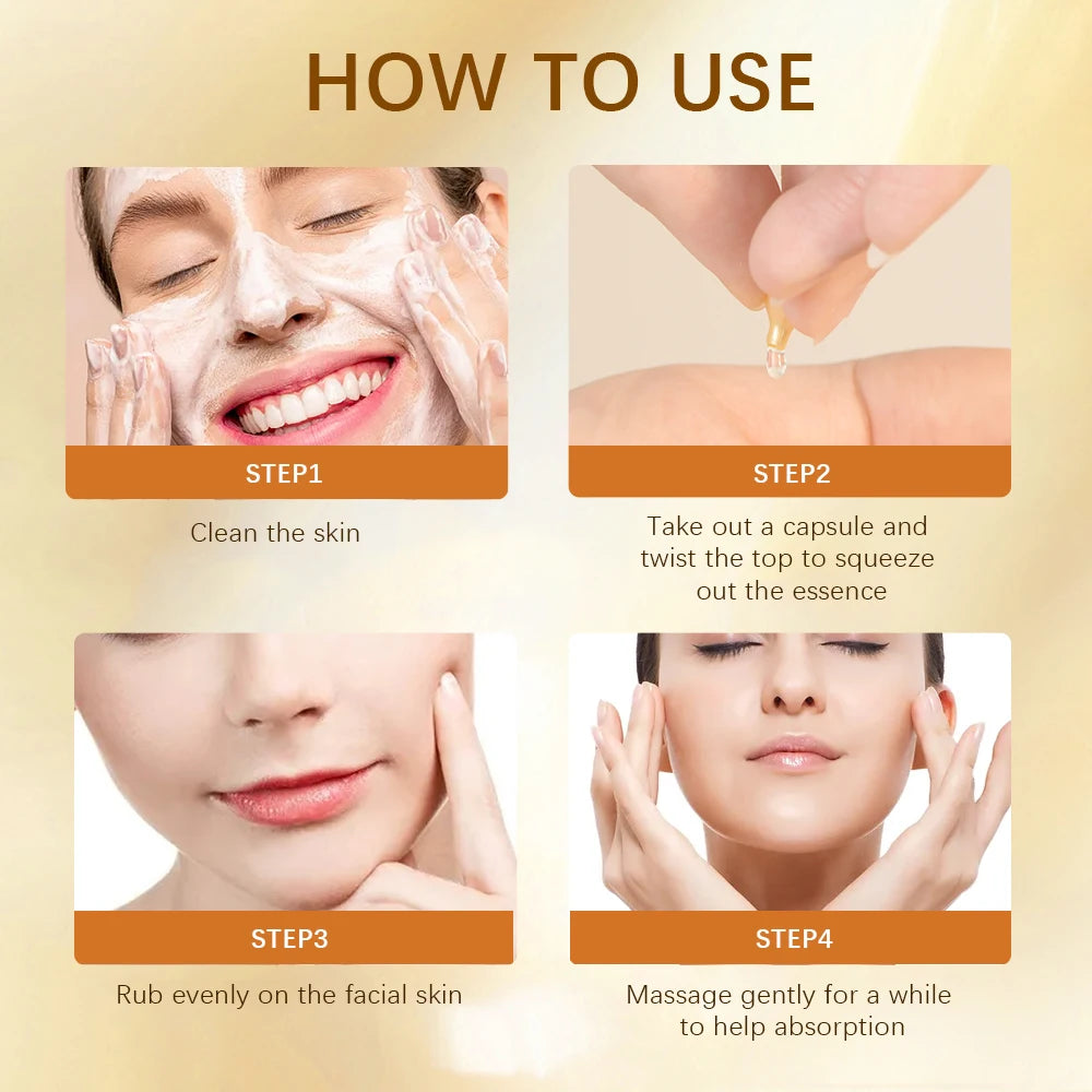 90 Pcs/Bottle Retinol Serum Ceramide Capsules Night Serum Moisturizing Anti-aging Face Serum Spot Removing Cream Skin Care Oasis Select
