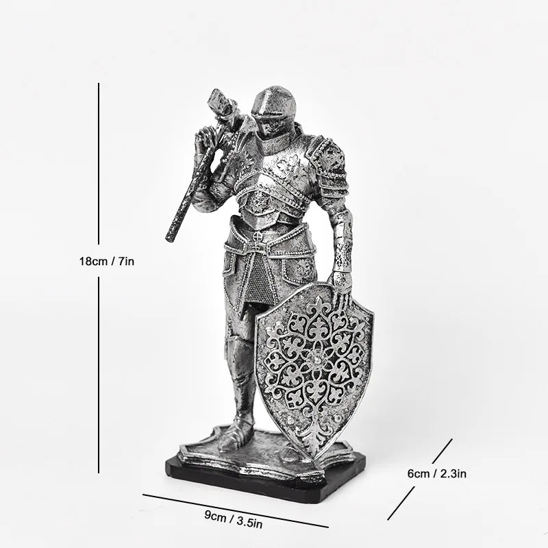 Nordic Vintage Knight Decoration Creative Living Room Office Decoration Home TV Cabinet Decoration Oasis Select WS24101-Y