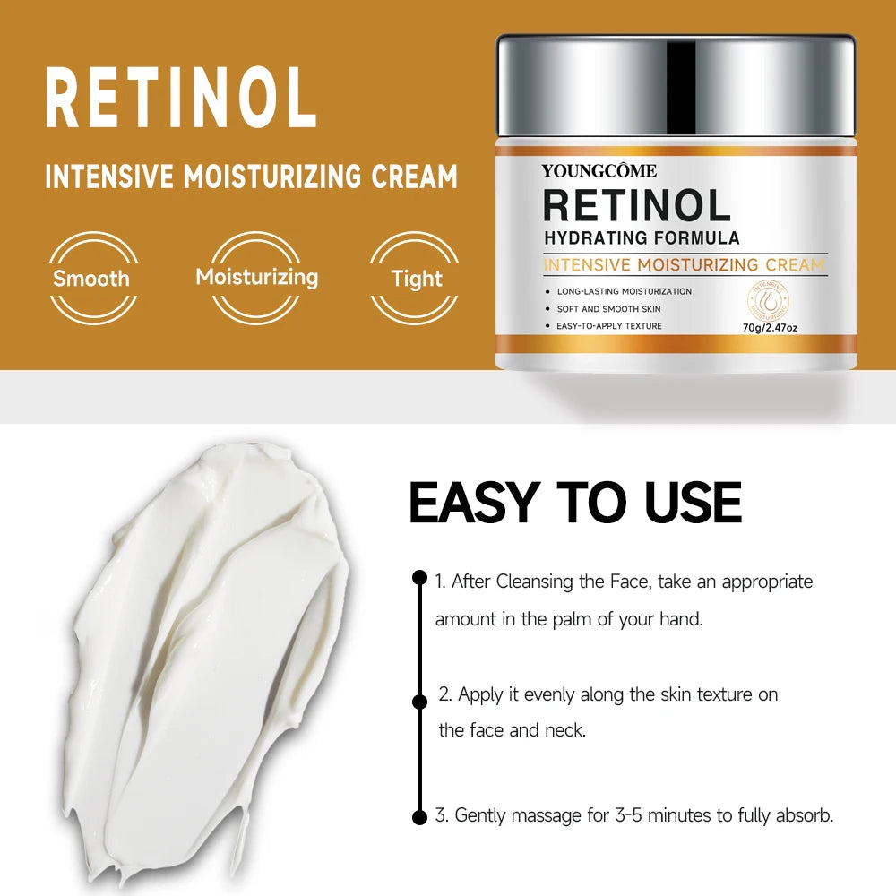 YOUNGCOME Retinol Firming Cream – Collagen & Skin Brightener