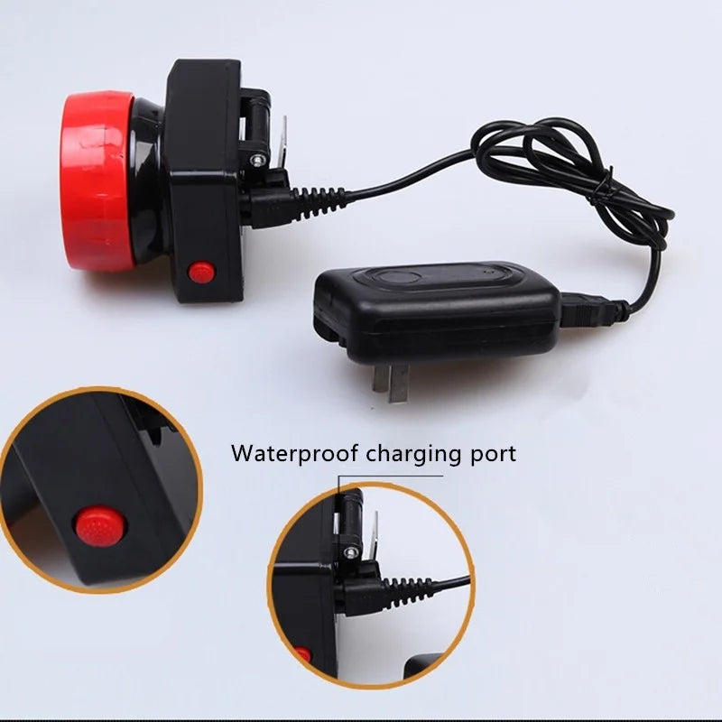 SHINEKNOT Waterproof LED Headlamp – Fishing, Diving & Mining