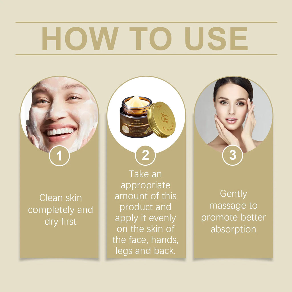 Wiyun Face Cream for Dark Spots Removal Fine Lines Repair Damaged Skin Firming Lifting Sagging Improvement Nourishing Skin Care Oasis Select