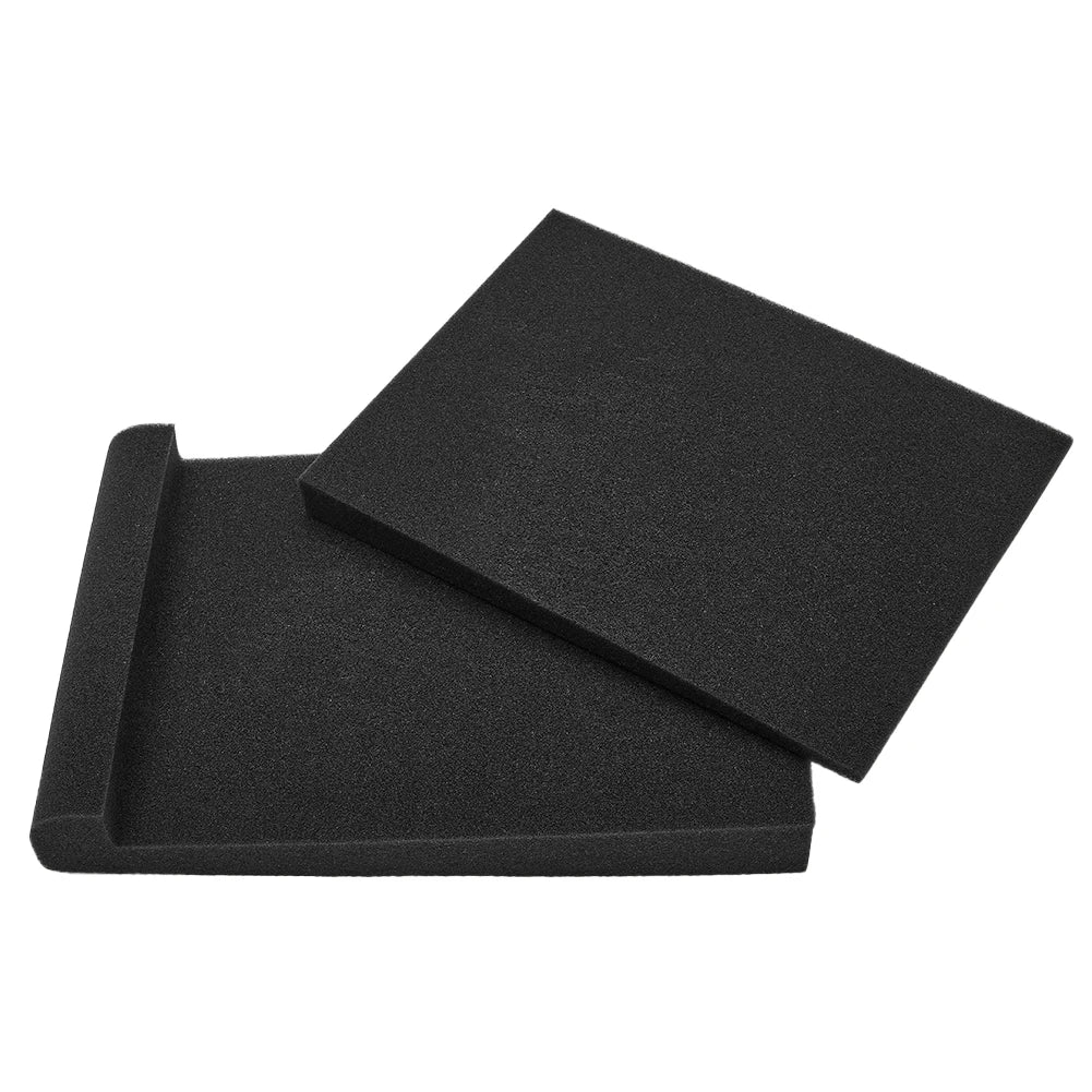 2pcs 30x20x4.5cm Sponge Studio Monitor Speaker Acoustic Isolation Foam Soundproof Isolator Pads High Density Sound Proof Panels Oasis Select