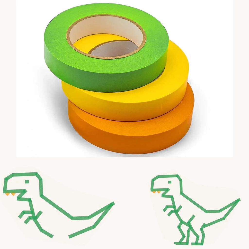 Green Yellow Orange Masking Tape – Bulk Painters & Craft Tape