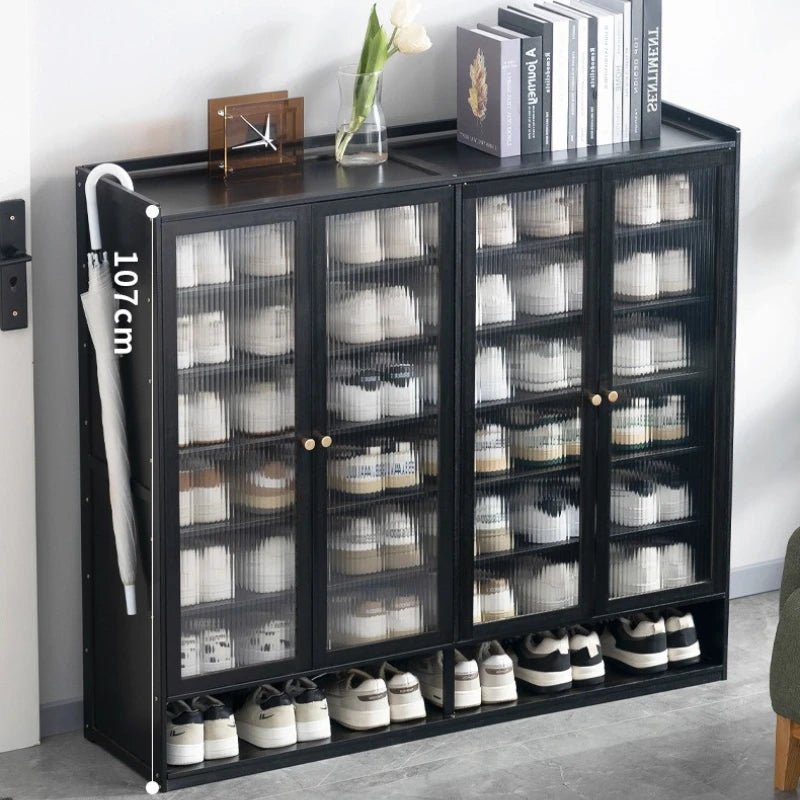 Shoe rack at the door of the household, storage artifact, space-saving simple interior, good-looking and dustproof dormitory Oasis Select